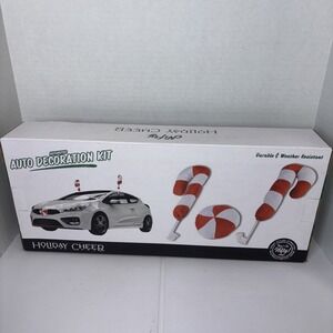 Auto Car Decoration~3Piece Set, Holiday, Seasonal, Durable Weather Resistant NIB